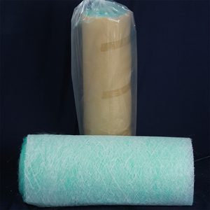 G3 G4 Pre Bộ Lọc Không Khí Chất Liệu Sợi Thủy Tinh Màu Xanh Lá Cây Tầng Bụi Lọc Cuộn Phương Tiện Truyền thông Cho Sơn Dừng Phun Gian Hàng Và Trần Lọc Bông - Product Image 3