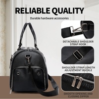 Bolsa de Gimnasio Ligera de Moda de Lujo, Bolsa de Viaje Cilíndrica, Equipaje de Negocios, Bolsa de Fin de Semana