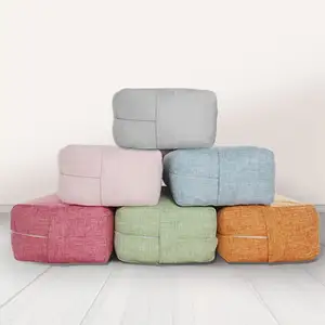Wholesale Rectangular Yoga Cushion Yoga Bolster Pillow For Meditation And Support