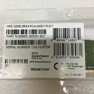 ชุดหน่วยความจำ DDR5-4800 32GB (1x32GB) Dual Rank X8 DDR5-4800 CAS-40-39-39 EC8 Registered Smart Memory Kit สำหรับ HPE P43328-B21 - Product Image 5