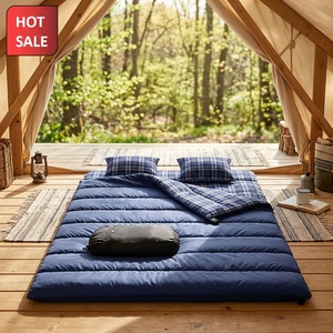 <span class=keywords><strong>Sacco</strong></span> a <span class=keywords><strong>Pelo</strong></span> <span class=keywords><strong>Matrimoniale</strong></span> da Campeggio Outdoor 2024 per 3 Stagioni Primavera Estate - Product Image 2