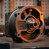Boîte de vitesses de tracteur agricole en fonte ductile grise GG25 usinée, composants de machines agricoles personnalisés, certifiés OEM/ODM ISO9001