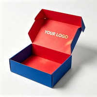 Scatole Pieghevoli Personalizzate per Spedizioni, Scatole in Carta Kraft, Scatole in Cartone Ondulato con Stampa