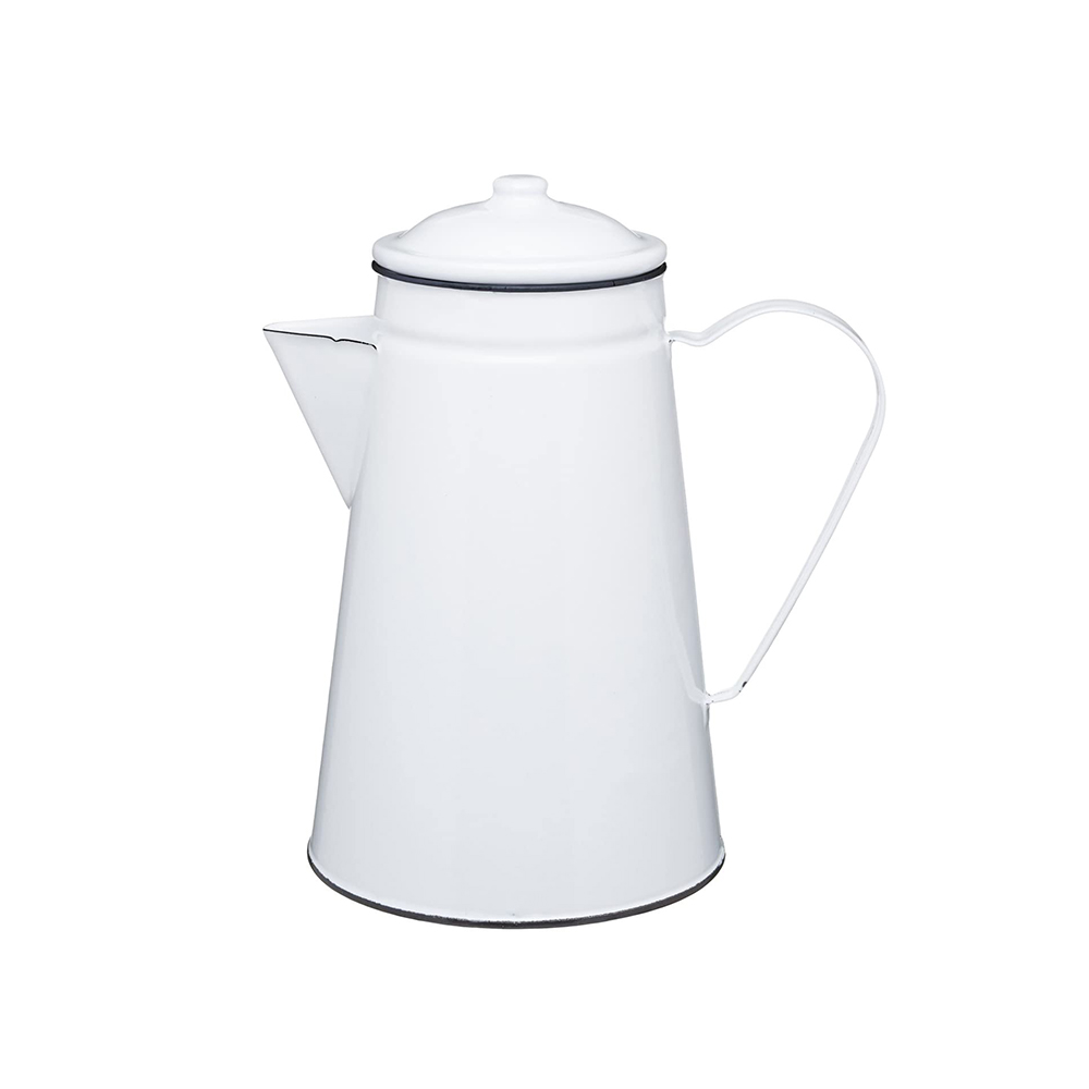 cast iron percolator