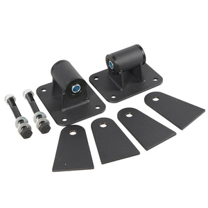 Ls Engine Motor Mounting <b>Bracket</b> <b>Black</b> Steel For Chevrolet Ls1 Ls2 Retrofit Upgrade - Product Image 2