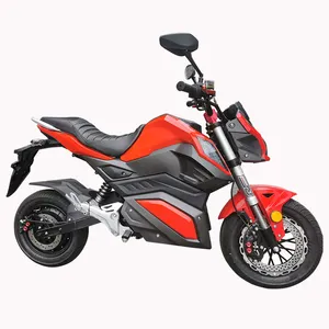 Motocicletta elettrica di vendita calda a buon mercato di vendita diretta del produttore della cina con LED