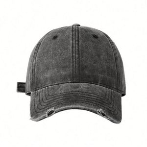 Summer New Washed <b>Distressed</b> Baseball Cap Soft <b>Top</b> Personalized Retro Sun Hat - Product Image 4