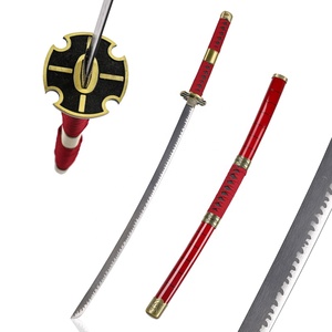 <span class=keywords><strong>Katana</strong></span> en acier carbone Sandai Kitetsu Roronoa Zoro de l'anime japonais <span class=keywords><strong>One</strong></span> <span class=keywords><strong>Piece</strong></span>, 104 cm, véritable épée pour accessoire de cosplay - Product Image 1
