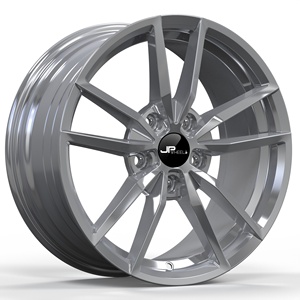 Jantes en alliage argentées et noires de remplacement OEM en gros pour <span class=keywords><strong>Volkswagen</strong></span> VW 17x7.5 pouces 5x100 5x112 ET35 ET45 # 11014 - Product Image 2
