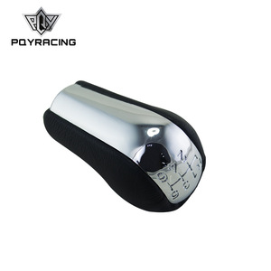 Poyracing-pomo de cambio de marchas para coche, 6 velocidades, aleación de aluminio, ergonómico, para Toyota Corolla Verso Rav4 Yaris - Product Image 1