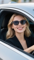 Lunettes intelligentes 51 avec IA pour le contrôle par application, navigation audio, assistant vocal, conduite, casque portable intelligent