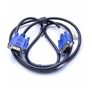 สาย VGA 1.5 ม. ชายต่อชาย ทองแดงแท้ ป้องกันสัญญาณรบกวน สำหรับจอภาพ เชื่อมต่อวิดีโอ 1080P - Product Image 1
