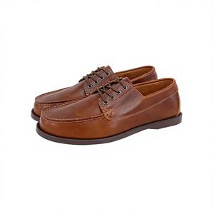 Zapatillas y Mocasines de Cuero Premium para Hombre - Diseño Transpirable con Soporte de Arco y Cierre con Cordones - Product Image 1
