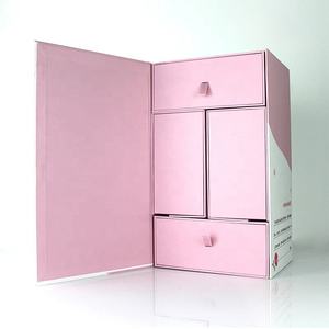 Contenitore di bellezza in cartone di lusso personalizzato con <span class=keywords><strong>calendario</strong></span> dell'avvento in rilievo Valenrine Countdown Box regalo regalo di bellezza - Product Image 3