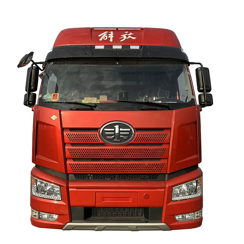 2024 뜨거운 FAW J6P 사용 단위 6*4 판자만 트랙터 트레일러 트럭