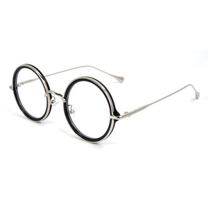 Vòng Cổ Điển Kính Mắt Khung PC Đen Nhựa Kính Quang Học Khung 2021 - Product Image 4