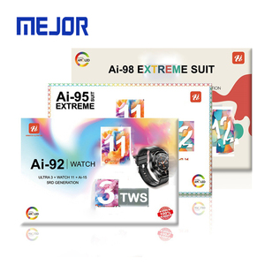 Watch11 Quà Tặng Phù Hợp Với 3 Không Dây Đồng Hồ Cộng Với Tai Nghe 7in1 Smartwatch Pro Max AI-95 Thông Minh Đồng Hồ Mới Bộ - Product Image 6