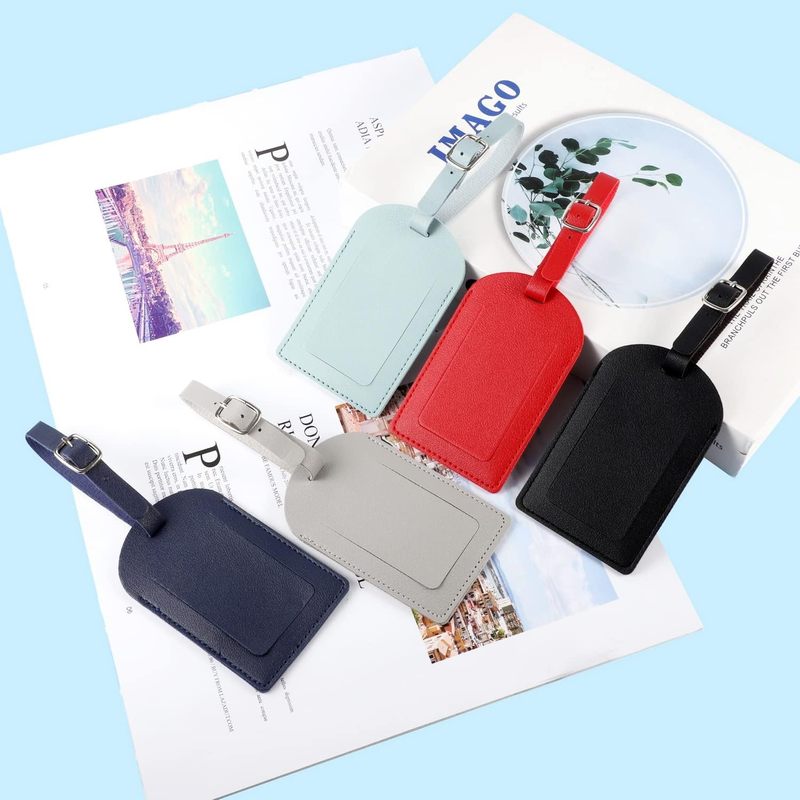 Custom Company Logo PU Leather Luggage