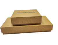 Emballage de perruque personnalisé en carton noir écologique avec matériaux recyclés, fermeture magnétique, doublure en éponge et lamination brillante