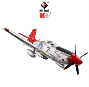 Nuevo Avión <span class=keywords><strong>RC</strong></span> WLtoys XK A280, Simulador de Caza <span class=keywords><strong>P51</strong></span>, 2.4G, Modo 3D6G, con Luz de Búsqueda LED, Juguete para Niños y Adultos - Product Image 5