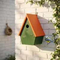 Nichoir Naturel Suspendu en Bois pour Oiseaux