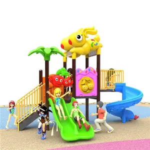 Nature-Inspired Outdoor Kids Playground Equipment with Climbing Slides, Ideal for Fostering a Love of Outdoor Play and Explorati
