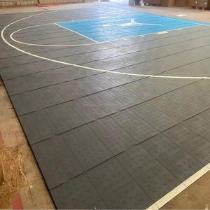 Baldosas de Suelo Encajables para Cancha de Baloncesto Profesional Móvil, Material <span class=keywords><strong>TPV</strong></span>, 13 mm de Grosor, Ecológicas para Deportes al Aire Libre/Interior - Product Image 6