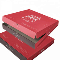 Boîtes à Pizza 33x33 en Carton Blanc Multi-Compartiments Estampées et Vernies, pour l'Industrie des Boissons, en Matériaux Recyclés