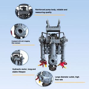 Hydraulic Centrifugal Submersible Slurry Excavator Pump with Customized <b>Support</b> for High Concentration Applications - Product Image 4