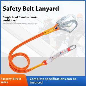Cinturón de Seguridad de Cinco Puntos para Electricistas de Construcción en Exteriores, de Poliéster Resistente al Desgaste - Product Image 4