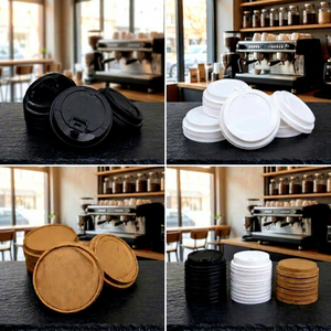 Couvercle de saladier compostable jetable de qualité commerciale pour conteneur alimentaire à emporter, sushi, collation, biscuits, avec option de gaufrage - Product Image 2