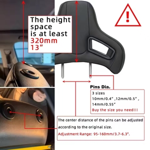 Sedile da Corsa Staccabile per Auto Sportiva Versione Europea Avanzata con Poggiatesta - Product Image 3