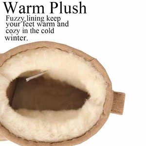 מגפי שלג סיטונאי של נשים ללא להחליק עור אמיתי עור חיצוני נשים נוח להחליק-על קרסול - Product Image 4