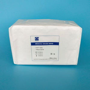 Esponja cirúrgica de algodão estéril, tamanho personalizado, compressa cotonetes de gaze estéril - Product Image 2