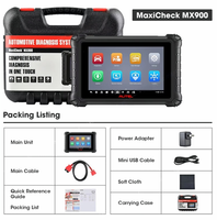 Escáner de Diagnóstico Autel MX900 OBDII para Autos Lector de Códigos de Falla de Vehículos para Todos los Sistemas OE con 40+ Servicios para 150 Marcas