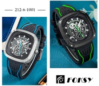Montre mécanique squelette de luxe pour homme, mouvement automatique, logo personnalisé, originale