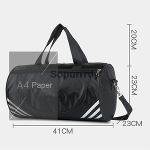 Bolsa de Gimnasio con Logotipo Personalizado, Resistente al Agua, Unisex, Bolsa Deportiva, Mochila de Fitness con Correa Convertible, Bolsa de Entrenamiento - Product Image 2