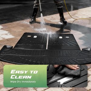 Protector de <span class=keywords><strong>Maletero</strong></span> y Tapetes para Respaldo de Asientos, Resistentes a la Intemperie, para Santa Fe 2024-2026 - Product Image 6
