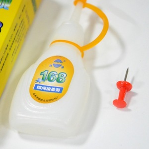 Pegamento instantáneo 168 de cianoacrilato de viscosidad media para reparación de calzado - Product Image 1