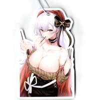 JDMotorsport88 Tablettes d'aromathérapie sexy pour femmes Désodorisant de voiture JDM, pendentif de rétroviseur suspendu pour désodorisant