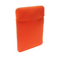 Housse de protection pour mini-ordinateur portable en néoprène, couleur unie, avec logo personnalisé, pochette pour tablette