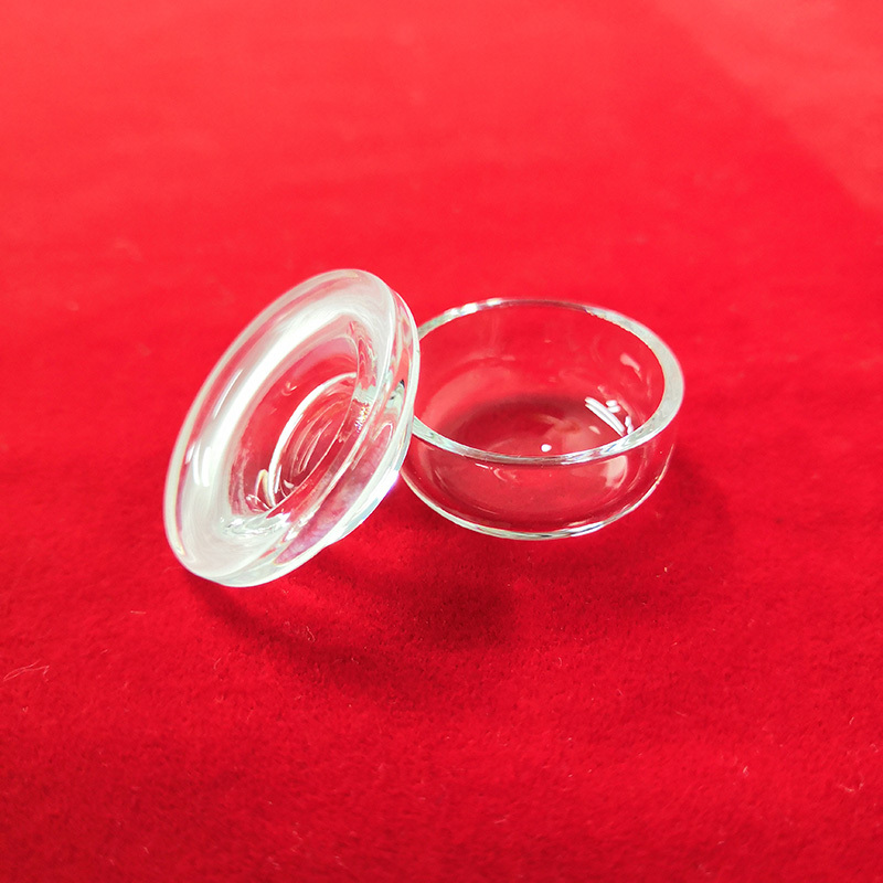 50ml Clear Fused Silica Glass Cylinder