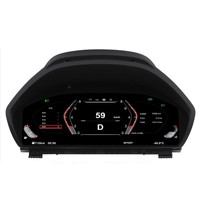 Compteur de vitesse numérique IPS 12,3 pouces DOS, nouvel écran d'affichage du tableau de bord pour BMW 3 E30 2013-2018, panneau d'instruments LCD