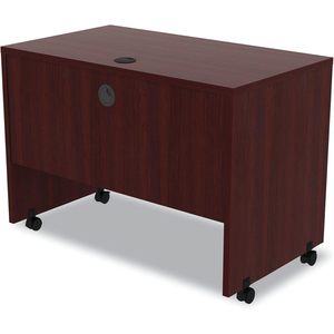 Escritorio móvil Alera Valencia 41 3/8 X 23 5/8 X 29 7/8 de caoba con material plástico - Product Image 4