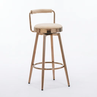 Chaises de bar confortables et durables de style populaire, respectueuses de l'environnement, design moderne, fourniture directe d'usine, vente en gros, chaise de bar de luxe