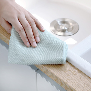 Cleaning <b>Cloth</b> Set 30x30 30x40 Three-Pack Solid Color Absorbent Lint-Free Oil-Resistant For Glass <b>Kitchen</b> Degreasing - Product Image 2