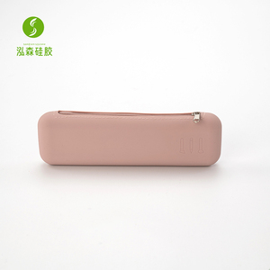 Custom Logo Silicone Makeup Bag with Zipper <b>Pouch</b> Holder Case Silicon <b>Make</b> <b>up</b> <b>Pouch</b> Travel Brush Makeup Silicone Bag - Product Image 6
