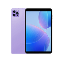 Tableta Tab14 de 8 Pulgadas con WIFI, MTK6762, 4GB, 64GB, 6000 mAh, 4G, Pantalla Táctil para Niños, Tableta Educativa Compatible con Doble SIM con Funda