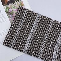 Tissu Brocart Imprimé Dentelle Mousse Style Pastoral Vintage Fait Main pour Robe et Chemise 100% Polyester Plusieurs Couleurs Disponibles