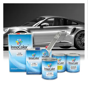 Innocolor alto brilho 2k, pintura automática resistente ao calor, primer, verniz uv para acabamento, spray, pintura de carro